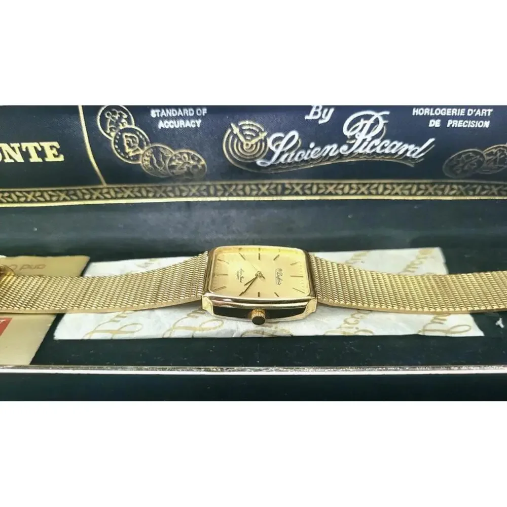 Rare Vintage Dufonte Lucien Piccard Mens Watch New Old Stock - Picture 5 of 13